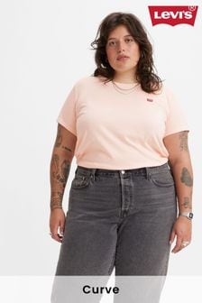 Pink - Levi's® Curve The Perfect T-shirt (C64431) | BGN72