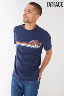 FatFace Blue Chest Stripe Graphic T-Shirt (C64907) | 34 €