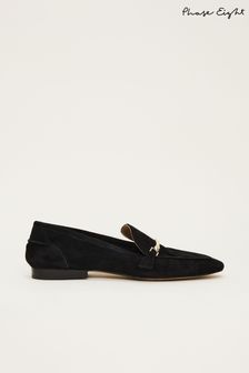 Phase Eight Smart Trim Black Loafers (C65006) | 120 €