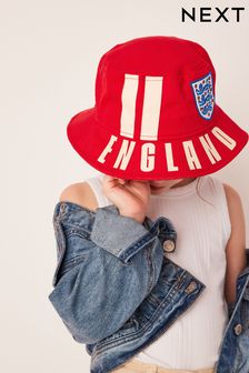Czerwony - England Bucket Hat (1-16 lat) (C65098) | 35 zł - 45 zł