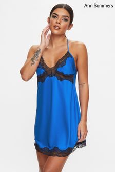 Chemise de nuit Ann Summers Babydoll en satin céleste (C65122) | €15