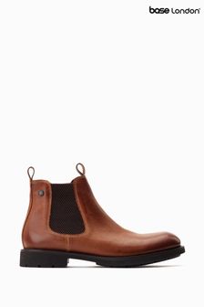 Base London Ozzy Pull On Chelsea Brown Boots (C65264) | €54