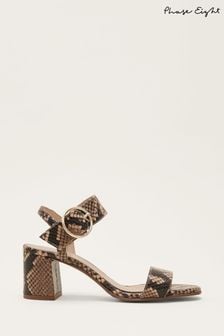 Phase Eight Brown Buckle Sandals (C65559) | €56