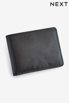 Black Leather Bifold Wallet (C65711) | TRY 386