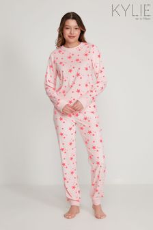 Kylie Teen Pink Soft Touch Star Pyjama Set (C65805) | €25