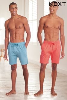 粉色／藍色 - 輕盈短褲2件裝 (C65858) | HK$233