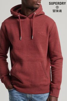Superdry Red Organic Cotton Vintage Logo Embroidered Hoodie (C66150) | 67 €