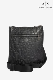 Armani Exchange Noir Sac à bandoulière en relief (C66194) | €46