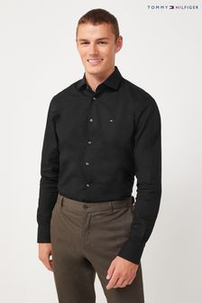 Tommy Hilfiger Core Flex Poplin Black Shirt (C66211) | 65 €