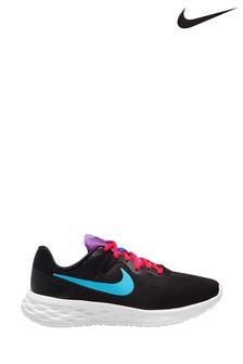 Nike Black/Pink Revolution 6 Running Trainers (C66238) | 81 €