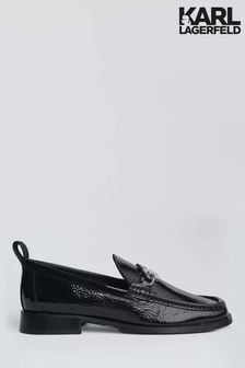 Karl Lagerfeld Mokassino Black Chain Loafers (C66339) | €95