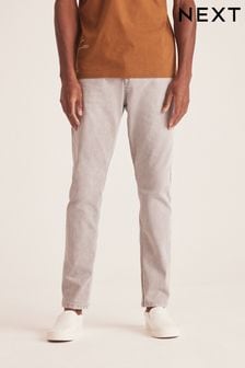 Світло-сірий - Вузькі - Базові джинси із стрейч-деніму (C66402) | 804 ₴