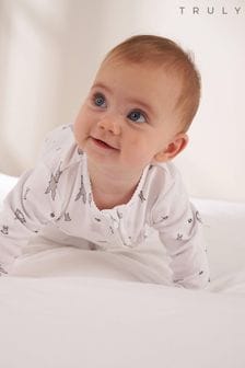 Truly White Bunny Babygrow Without Collar (C66457) | €32