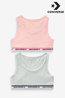 Converse Pink Racerback Bralettes 2 Pack (C66480) | $66