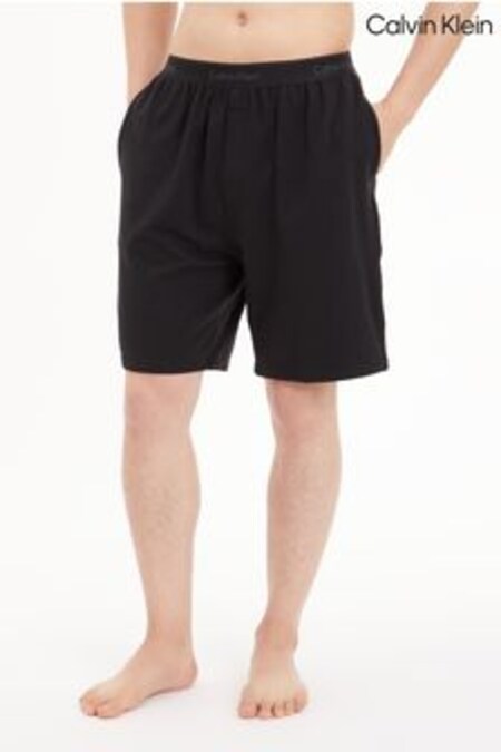 Calvin Klein Black Modern Cotton Lounge Sleep Shorts (C66807) | 67 €