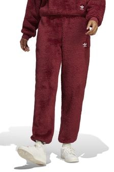 Adidas Originals Rouge Essentiels+ Pantalon de jogging teddy duveteux (C66835) | €28