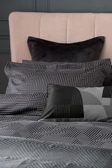 Helena Springfield Grey Tiffany Jacquard Pillowcase (C67108) | €10