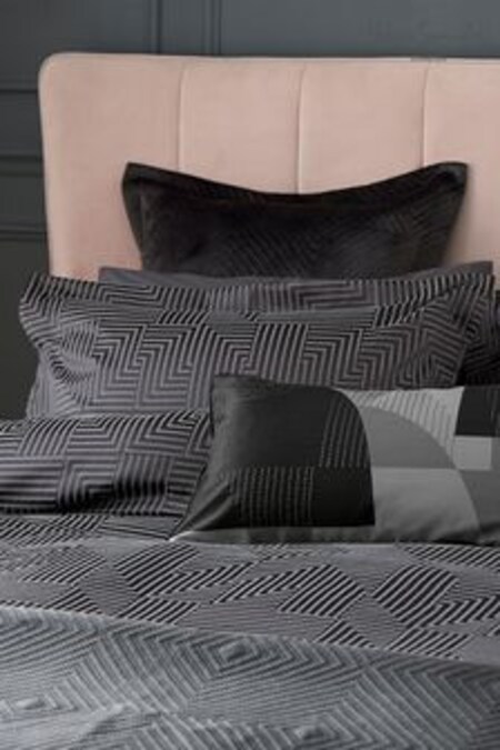 Helena Springfield Grey Tiffany Jacquard Pillowcase (C67108) | €22