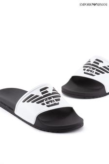Armani sliders sales for men