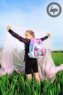 Hype. Rucksack mit Regenbogendesign und Farbverlauf, Pink und Blau (C67267) | 40 €