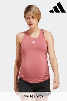 adidas Pink Maternity Aeroready Train Essentials Slim-fit Vest Top (C67422) | €14