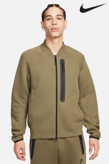 Оливково-зеленые - Практичная флисовая куртка «пилот» Nike (C67577) | €72