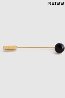Reiss Gold Ardley Pearl Lapel Pin (C67684) | 78 €