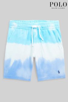 Polo Ralph Lauren - Blauwe jongensshort met tie-dye en logo (C68041) | €57 - €60