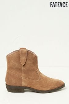 FatFace Brown Suede Pixie Boots (C68237) | 53 €