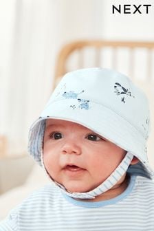 Blue Baby Bucket Hat (0mths-2yrs) (C68578) | MYR 52