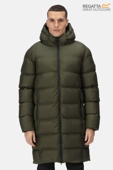 Regatta Black Hallin Longline Insulated Padded Jacket (C68658) | €41