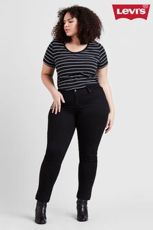 Levi's® Black 314™ Curve Shaping Straight Jeans (C69147) | LEI 477