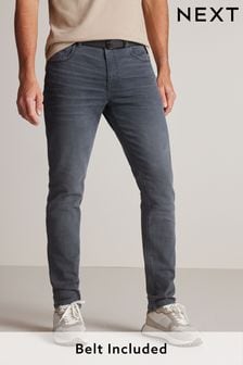 Grigio scuro - Con cintura Vestibilità attillata / Slim Jeans (C69448) | €53