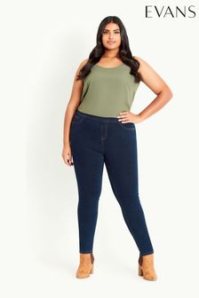 Evans Blue Curve Fit Indigo Denim Jeggings (C69589) | €14.50