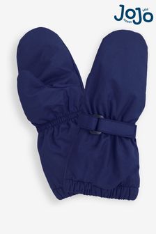 Темно-синий - Непромокаемые рукавицы с флисовой подкладкой Jojo Maman Bébé (C69801) | €30