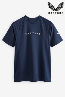 Marineblau - Castore T-Shirt mit Raglanärmeln (C69880) | 24 €