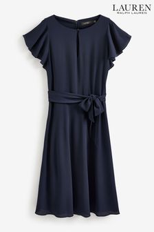 Lauren Ralph Lauren Navy Thandia Dress (C69999) | 722 zł