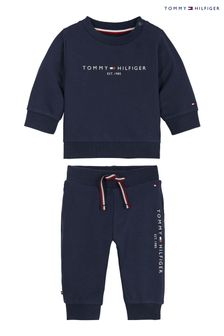 Dwuczęściowy komplet Tommy Hilfiger Odzież niemowlęca Niebieski Essential (C70276) | 410 zł
