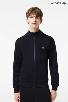 Черный флисовый топ на молнии Lacoste (C70400) | €75