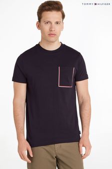 Tommy Hilfiger Blue Outline Pocket T-Shirt (C70451) | €31