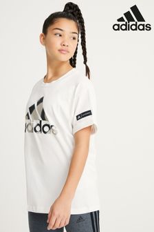 adidas Beyaz Junior Grafik Tişört (C70661) | ₺ 531
