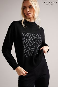 Ted Baker Elonia Black Long Sleeve Sweater (C70722) | 168 €