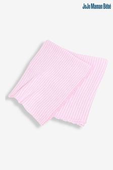 Jojo Maman Bébé Knitted Stripe Blanket (C71166) | €31
