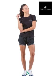 Черная женская футболка Ronhill Core (C71251) | €14