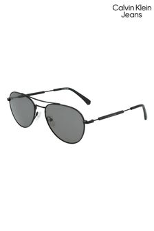 Calvin Klein Jeans Black Sunglasses (C71776) | OMR46