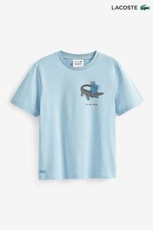 Lacoste Collaboration 360 T-Shirt, Blau (C72713) | 58 €