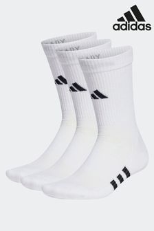 adidas White Cushioned Crew Socks 3 Pairs (C72728) | €24