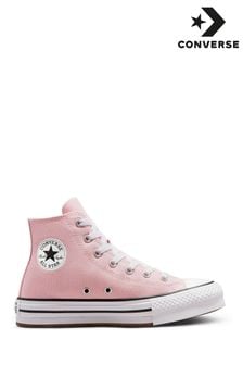 Converse Pink Eva Lift Platform High Top Youth Trainers (C72787) | 42 €