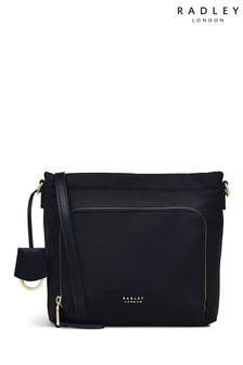 Radley London Finsbury Park Medium Zip-Top Cross-Body Black Bag (C72935) | $205