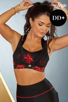 Pour Moi Black & Red Energy Infinite Bra (C73091) | $58